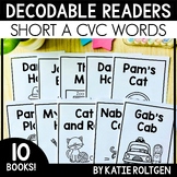 CVC Short A Decodable Readers - Science of Reading Aligned