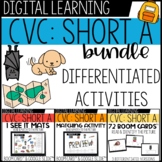 CVC Short A Digital Learning BUNDLE