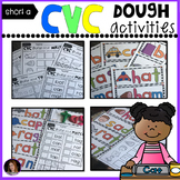 CVC Short A Playdough Mats, Recording Sheets and Printable