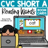 CVC Short A Reading Words | Read and Write | Boom Cards