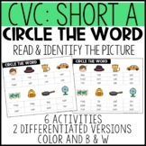 CVC Short A Word Activity