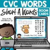 CVC Short A Words | Read and Write | Boom Cards