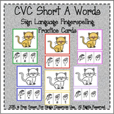 CVC Short A Words (Sign Language)