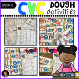 CVC Short E Playdough Mats, Recording Sheets and Printable