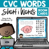 CVC Short I Words | Read and Write | Boom Cards