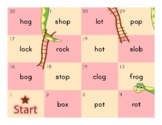 CVC Short "O" Snakes and Ladders Game