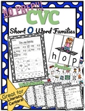 CVC Short O Word Families - Phonics / Literacy Centers
