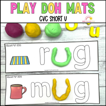 Play dough cvc mats