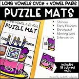 Long Vowel and Vowel Pair Activities | Puzzle Mats