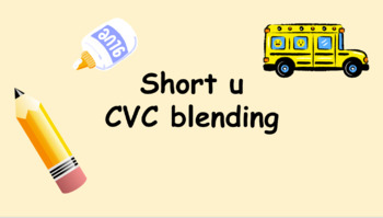 Preview of CVC Short Vowel Blending Game