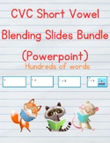 CVC - Short Vowel Blending Slides Bundle