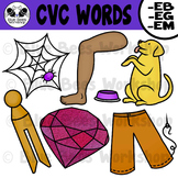 CVC Short Vowel Clip Art - EB, EG, EM