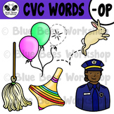 CVC Short Vowel Clip Art - OP