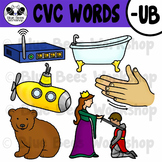 CVC Short Vowel Clip Art - UB
