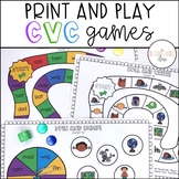 CVC Games:  Short Vowels