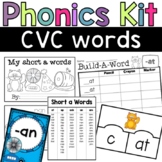 CVC Short Vowel Phonics and Spelling Kit