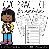 CVC & Short Vowel Practice {Freebie}