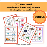 CVC Short Vowel Sound Box (Elkonin Box) BUNDLE