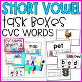 CVC Short Vowel Task Cards