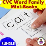 CVC Short Vowel Word Family Mini-Book Bundle