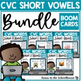 CVC Short Vowels Bundle | Read and Write | Boom Cards