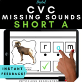 CVC Short "a" Missing Vowel | Distance Learning | Interact