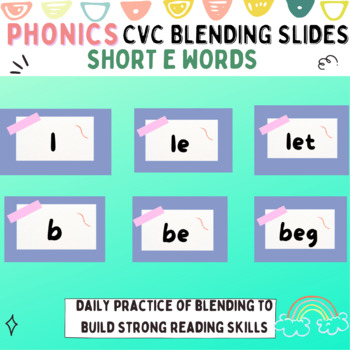 Preview of CVC Short e Blending Slides