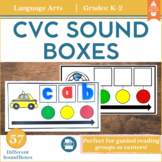 CVC Sound Boxes for Phoneme Segmentation and Phonemic Awareness