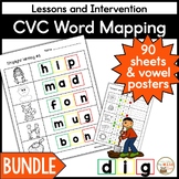 CVC Word Mapping Practice Phonemes Small Group Interventio