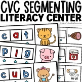 CVC Words Kindergarten Literacy Center Science of Reading 