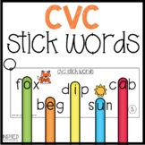 CVC Stick Words