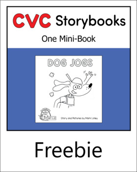 Preview of FREEBIE - 1 Mini-Book - DOG JOGS - set 1.2 book 4