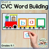 CVC Trains - Word Building - Short a