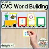CVC Trains - Word Building - Short o