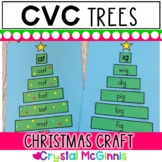 CVC Trees | Christmas Craft | 19 Word Families Included | Reading