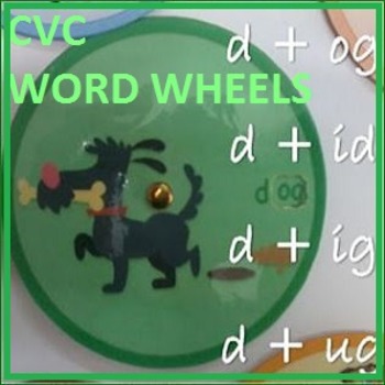 Preview of WORD WHEELS - CVC