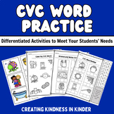 CVC Word Activities for Independent Learners