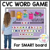 CVC Word Activities for SMARTboard