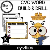 Short 'i' CVC Word Build and Drill