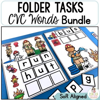 Preview of CVC Word Building Mega Bundle | Science of Reading Aligned