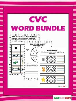 Preview of CVC Word Bundle
