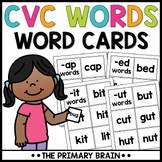 CVC Word Cards | Flashcards for Pocket Charts