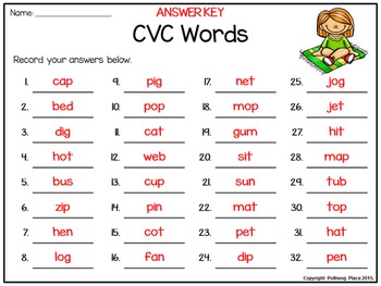34 Spelling Cvc Words Worksheet - Notutahituq Worksheet Information