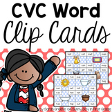Short Vowel (CVC) Clip Cards