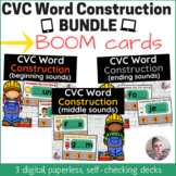 CVC Word Construction (beginning, middle and ending sounds