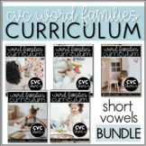 CVC Word Families Curriculum with Daily Slides
