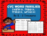 CVC Word Families: Kindergarten & 1st Grade Phonics Review