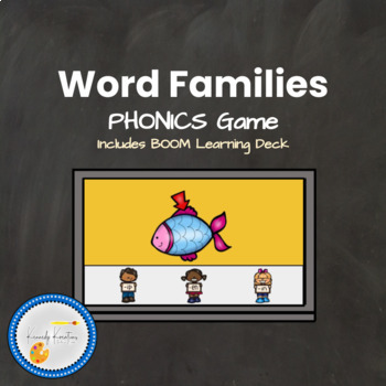 Preview of CVC Word Families - Phonics Games & Assessment