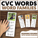 CVC Word Families | Reading Phonics | CVC Reading Phonics