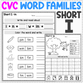 CVC Word Families - Short I - Practice and Review Short I 